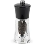 Peugeot Pfeffermühle MOLÈNE 14cm Schwarz Acryl-ABS Stahlmahlwerk Gewürzmühle