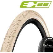 Continental 37-622 RIDE City, E-25, Draht, Reflex creme