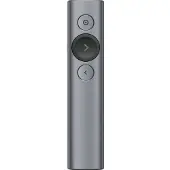 Logitech Spotlight, Bluetooth/RF, USB, 30 m, Grau