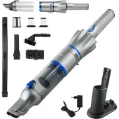 Genius ONE 2.0 Akkusauger anthrazit-blau 12teilig