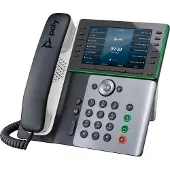 Polycom HP Edge E550 - VoIP-Telefon mit Rufnummernanzeige/Anklopffunktion