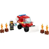 LEGO 60279 City Mini-Löschfahrzeug, Spielzeug mit Feuerwehrauto und Feuerwehrmann, kleines Geschenk für Mädchen und Jungen ab 5 Jahre