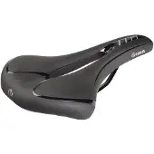 Velo Fit Athlete FC, Fahrradsattel, Straßenrennen, Unisex, Schwarz, Einfarbig, 15,2 cm