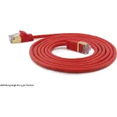 Wantec wantecWire Patchkabel CAT7 extradünn SSTP rot 1,0m