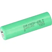 Samsung INR18650-25R 3,6V 2500mAh 20A Button Top