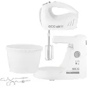 Ecg RSM 4052 Handmixer, Kunststoffgehäuse, 400 Watt, 3,5 l Behälter, RÃ1/4hrständer, 6 Geschwindigkeiten