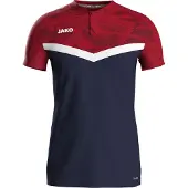 Jako Polo Iconic S marine/chili rot
