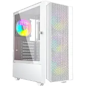 Gembird Fornax 4000, Midi Tower, PC, Schwarz, ATX, ITX, Mini-ATX, Glas, Metall, SPCC, Gaming