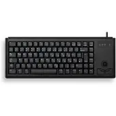 Cherry G84-4420, Volle Größe (100%), Kabelgebunden, USB, QWERTY, Schwarz
