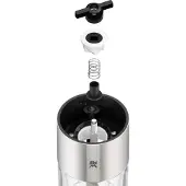 WMF Elektrische Mühle Ceramill, Holz, Edelstahl, Wolle, Keramik, AAA, 215 mm, 70 mm