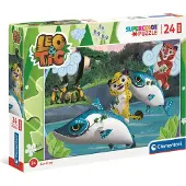 Clementoni Supercolor 24223, 24 Stück(e), Tiere, 3 Jahr(e)