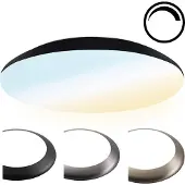 HOFTRONIC™ LED Deckenleuchte 25W 2600lm IP65 CCT Weiß Chrom