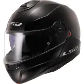 LS2 FF908 STROBE II Glanz Schwarz 06 Klapphelm Größe XS