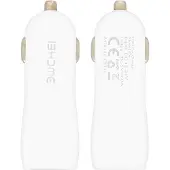 Avizar , Universal-KFZ-Ladegerät für den Zigarettenanzünder (1A USB-Ausgang), Weiß