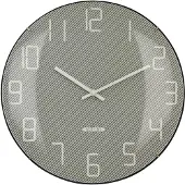 Nextime - 3299GS - Wanduhr - 35cm - schwarz - Shade