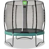 Exit Allure Classic Trampolin ø253cm, auf Beinen, Rund, Grün