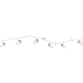 Globo Lighting Strahler Metall weiß matt, 6x GU10