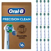 Oral-B 16 Precision Austausch Der Elektrischen Zahnbürste Durchsichtig Durchsichtig One Size