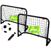 Enero 2Er Set Metalltore Mit Netz Pumpe Und Ball