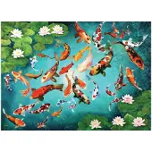 Eurographics Koi Karpfen Puzzle 1000 Teile