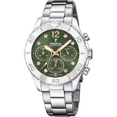 Festina Damen Uhr Casual Edelstahl Armbanduhr silber UF20603/5