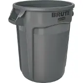 Brute 2632 BRUTE, 121,1 l, Rund, Lineares Polyethylen mit niedriger Dichte (LLDPE), Grau, Manuell, NSF, UV