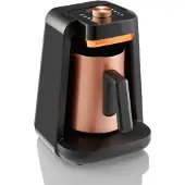 Arzum Okka Rich Spin Pro Kaffeebereiter mit Kupferakzenten für türkischen Kaffee