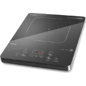 Caso Comfort C2000, Schwarz, Arbeitsplatte, Zonen-Induktionskochfeld, Glaskeramik, 1 Zone(n), 1 Zone(n)
