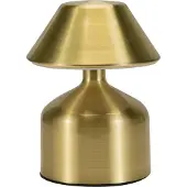 Luxus Europe - Tischlampe Touch Micky Gold - Kabellose LED-Tischlampe für den Innenbereich – USB-C wiederaufladbar