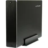 LC-Power LC-35U3-Becrux, 3.5", SATA, Serial ATA II, Serial ATA III, 5 Gbit/s, Schwarz