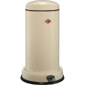 Wesco 134531-23 Baseboy 20 Abfalleimer in MANDEL mit 20 Liter Abfallvolumen und Fußtritt / Treteimer / Mülleimer