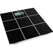Esperanza EBS004, Elektronische Personenwaage, 180 kg, 100 g, Schwarz, kg, lb, ST, Rechteck