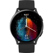 IMIKI Smartwatch KW66 Pro Silikonarmband + Magnetarmband Schwarz