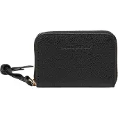 Marc O'Polo Leder Geldbörse Melissa Zip Wallet Black schwarz