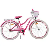 Volare Lovely Kinderfahrrad - Mädchen - 26 Zoll - Rosa - Zwei Handbremsen