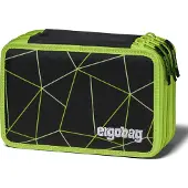 Ergobag Federmäppchen Lumi-Edition Maxi Pencil Case CyBär Race schwarz