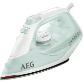 AEG DB1740 Dampfbügeleisen, Keramiksohle, 2400 Watt, Vertikaldampf, Anti-Kalk, Abschaltautomatik