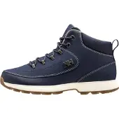 Helly Hansen Herren High-Top-Winterstiefel aus Naturleder, Marineblau, Schnürer