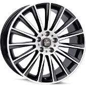 KESKIN 19 Zoll KESKIN KT18 5x112 ET45 Alufelgen BLACK FRONT POLISH