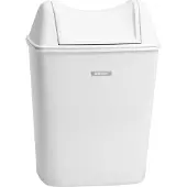 Katrin Plastic Bin, 8 l, Rechteckig, Kunststoff, Weiß, Manuell, Kunststoff