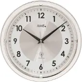 AMS Funk-Wanduhr, Funkwerk, D30x4cm, 5945