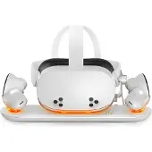 VORTEX VR VortexVR Ladestation / Dockingstation für Meta Quest 3S | Headset und Controller
