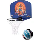 Spalding Mini Basketball Set Space Jam 79005Z, Basketball-Rückwand, Unisex, Violett, Größe: One size