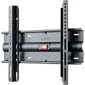 VCM Universal TV Wandhalterung 22-40 Zoll bis 35 kg | VESA bis max. 400x300 | Halter Fernsehhalter mit Wasserwaage flach starr | Fernseh Halterung WF110