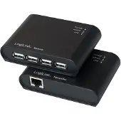 Logilink UA0230, USB 2.0, USB 2.0, 480 Mbit/s, Schwarz, 50 m, Taiwan