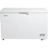 HEISSNER HCF-HM371CE++, 371 l, 18 kg/24h, 40 dB, E, Weiß