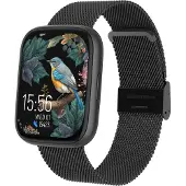 Forever Smartwatch SW-330 ForeVigo 4 Schwarz, Wasserdicht, Bluetooth, IP68, Amoled, Schlafüberwachung, Pulsmesser, Sportmodi