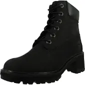 Timberland Kinsley 6 Inch Lace Up Waterproof Boot Black Größe: 41 | Stiefel Outlet | Damen | Schwarz