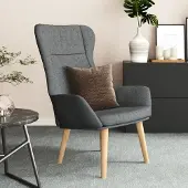 Prolenta Maison Exclusive - Relaxsessel Dunkelgrau Stoff