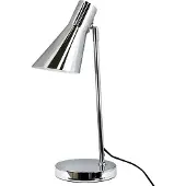 Dyberg Larsen Tischlampe DL12, chrom / silber, für Wohn- / Esszimmer, Metall, Design, Tischlampe